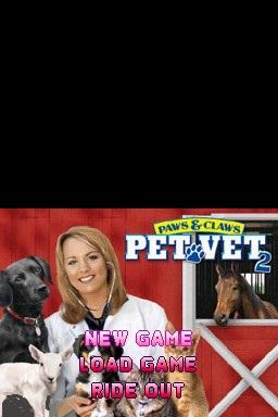 Paws & Claws - Pet Vet 2 — Title screen