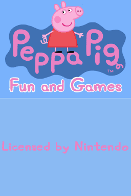 Peppa Pig - Fun And Games — Title screen