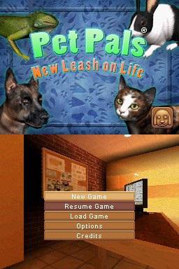 Pet Pals - New Leash On Life — Title screen