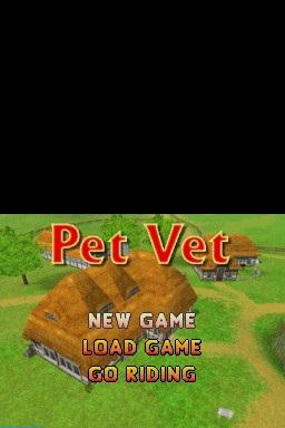 Pet Vet : Down Under — Title screen