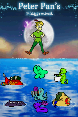 Peter Pan's Playground — Title screen
