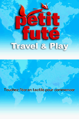 Petit Fute : Travel and Play — Title screen