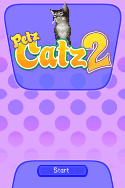Petz: Catz 2 — Title screen