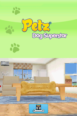 Petz Dog Superstar — Title screen