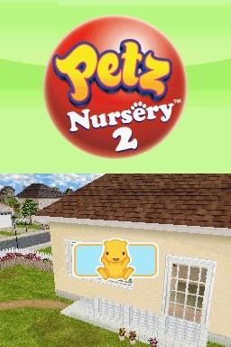 Petz : Playschool — Title screen
