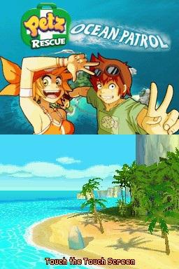 Petz Rescue: Ocean Patrol — Title screen