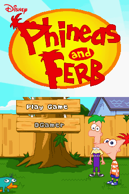 Phineas and Ferb — Title screen