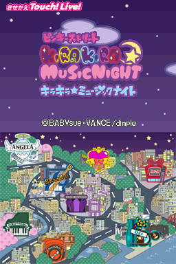 Pinky Street Kira Kira - Music Night — Title screen