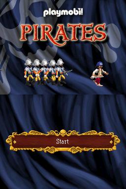 Playmobil : Pirates — Title screen