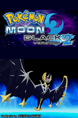 Pokemon - Moon Black 2 — Title screen