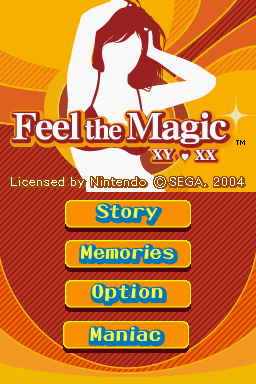 Project Rub — Title screen