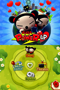 Pucca Power Up — Title screen