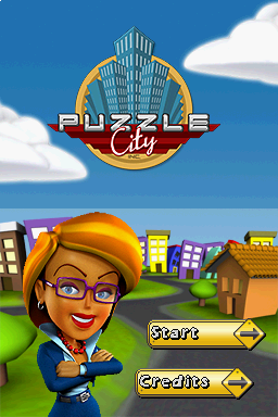 Puzzle City — Title screen