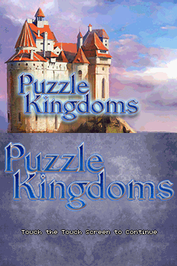 Puzzle Kingdoms — Title screen