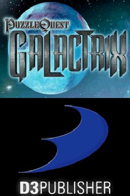 Puzzle Quest : Galactrix — Title screen
