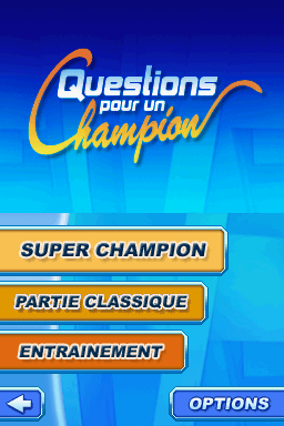 Questions pour un Champion — Title screen