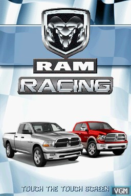 Ram Racing — Title screen