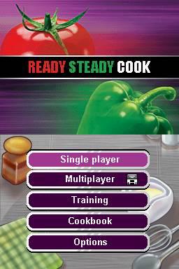 Ready, Steady, Cook: The Game — Title screen