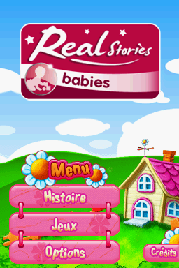 Real Stories : My Baby World — Title screen