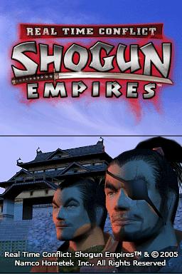 Real Time Conflict : Shogun Empires — Title screen