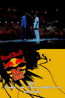 Red Bull BC One — Title screen