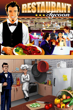 Restaurant Tycoon — Title screen