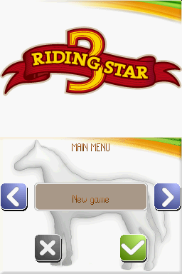 Riding Star 3 — Title screen