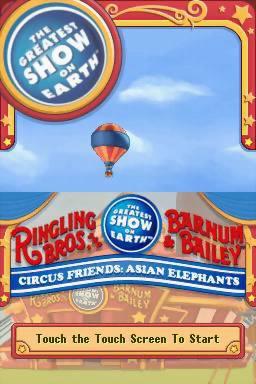 Ringling Bros. Circus Friends : Asian Elephants — Title screen