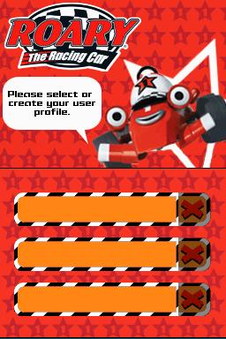 Roary : La Voiture de Course — Title screen