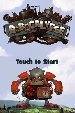 Robocalypse — Title screen