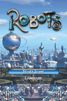 Robots — Title screen