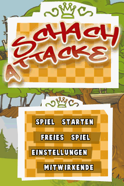 Schach Attacke — Title screen