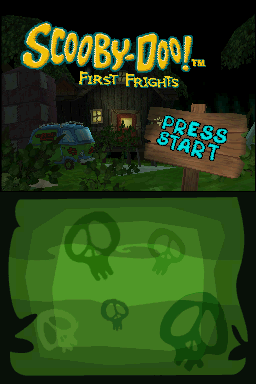 Scooby-Doo! - First Frights — Title screen