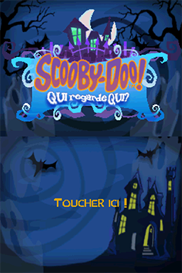 Scooby-Doo! : Qui Regarde Qui — Title screen