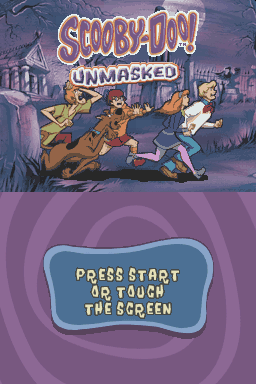 Scooby-Doo! Unmasked — Title screen
