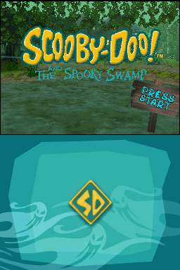 Scooby-Doo! and the Spooky Swamp — Title screen