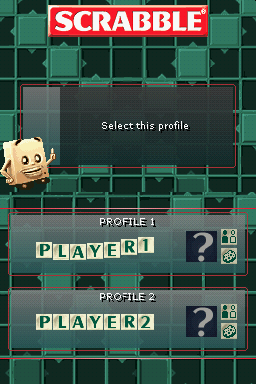Scrabble Interactive - 2007 Edition — Title screen
