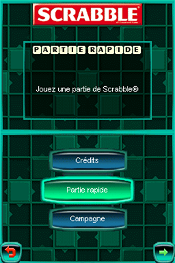 Scrabble Interactive - 2009 Edition — Title screen