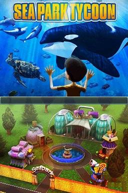 Sea Park Tycoon — Title screen