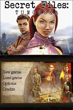 Secret Files : Tunguska — Title screen