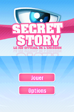 Secret Story - Le Jeu Officiel De L'emission — Title screen