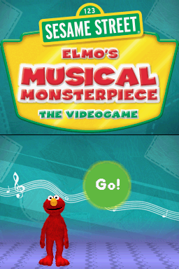 Sesame Street: Elmo's Musical Monsterpiece — Title screen