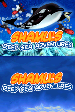 Shamu's Deep Sea Adventures — Title screen