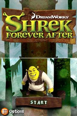 Shrek - Forever After — Title screen