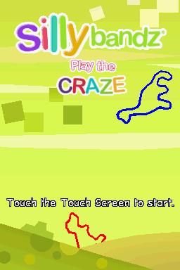 Sillybandz Ds — Title screen