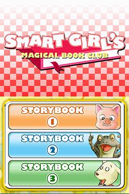 Smart Girl's Magical Book Club — Title screen