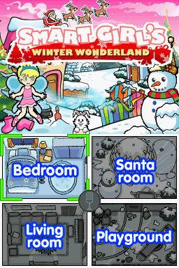 Smart Girl's Winter Wonderland — Title screen