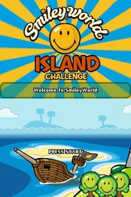 Smiley World : Island Challenge — Title screen
