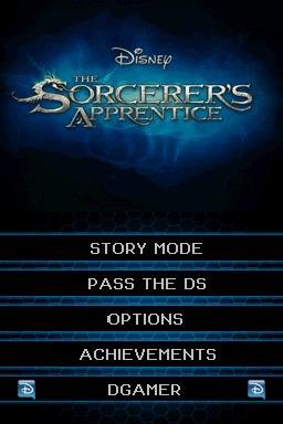Sorcerer's Apprentice, The — Title screen