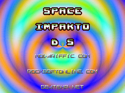 Space Impakto DS — Title screen